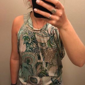 MISSONI printed tank size 4